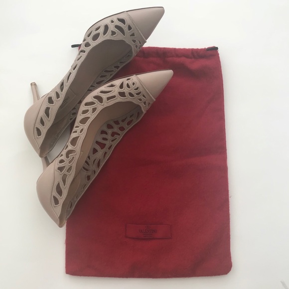 Valentino Nude Beige Shoes - Picture 8 of 8